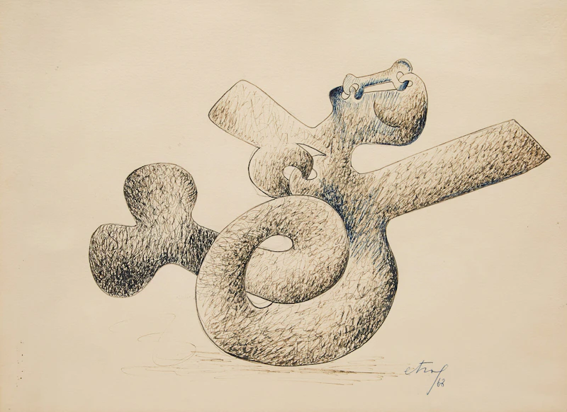 Study for Quartet by Sorel Etrog