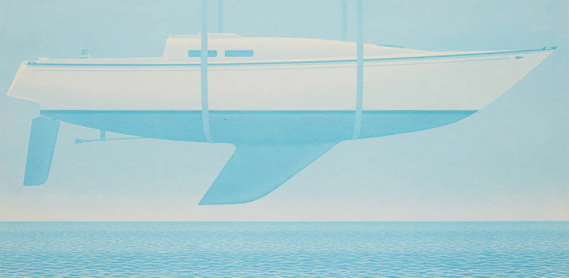 New Boat by Christopher Pratt