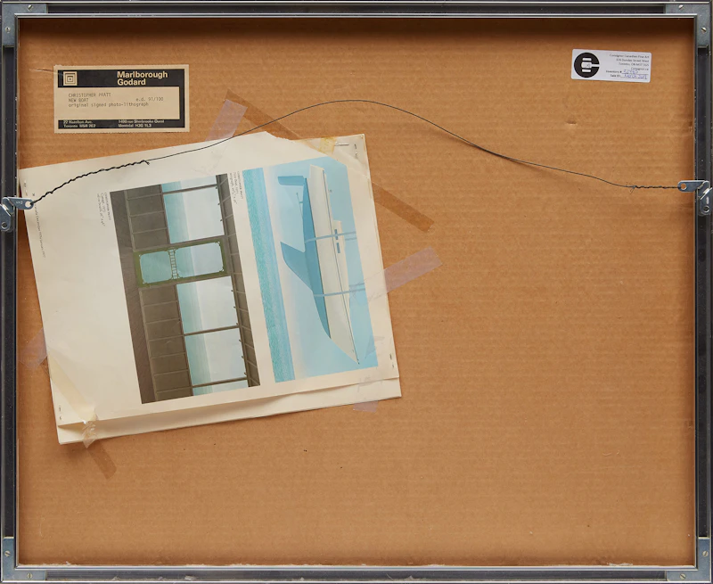 Christopher Pratt, New Boat, photolithograph, 1975 - view 3