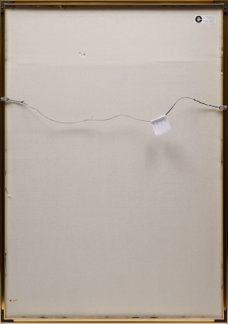 Rita Letendre, Sinaiah, colour silkscreen, 1978 - view 3