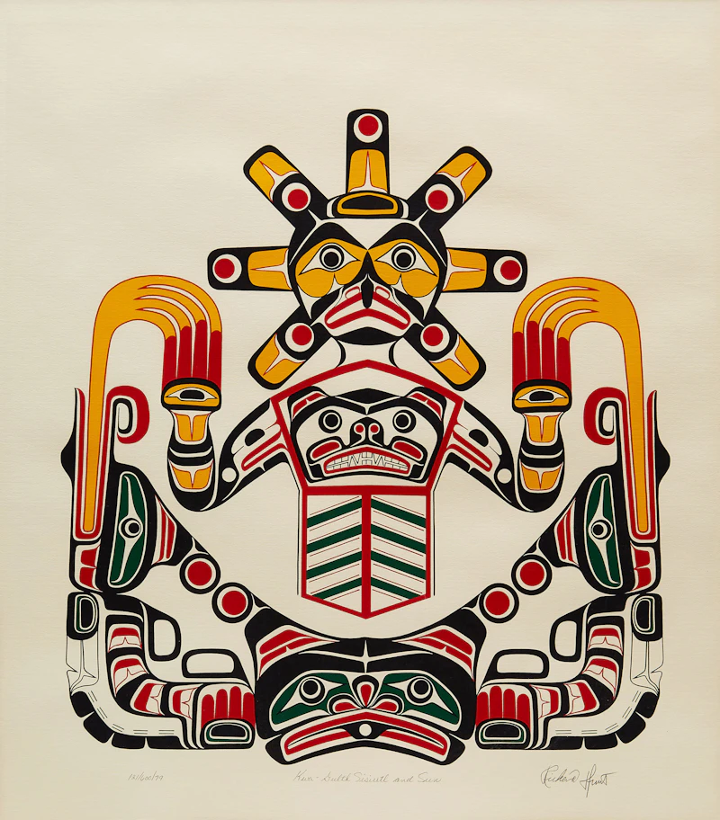 Richard Hunt, Kwu-Gulch Sisiutl and Sun