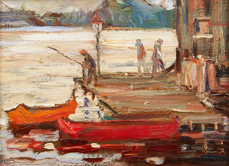 Boat House, St. Rose by Hal Ross Perrigard