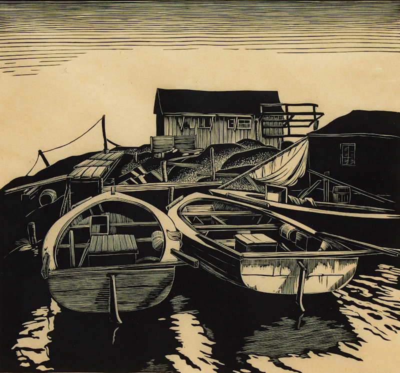 Back Water by Leonard Hutchinson