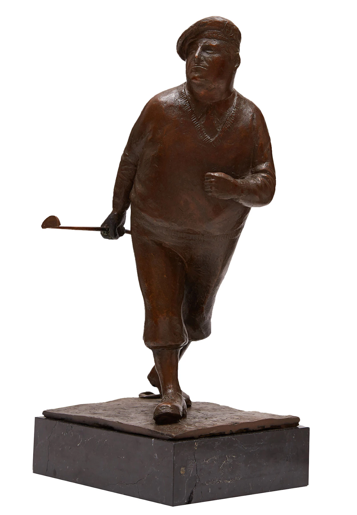 William Hodd McElcheran, Golfer, bronze, 1983