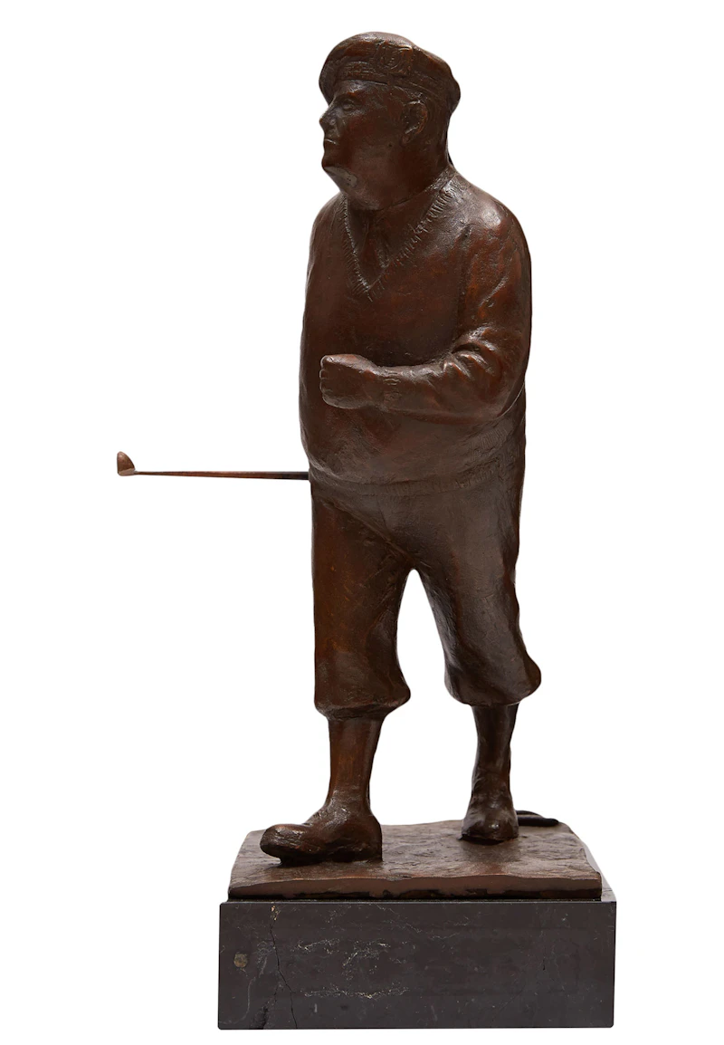 William Hodd McElcheran, Golfer, bronze, 1983 - view 2