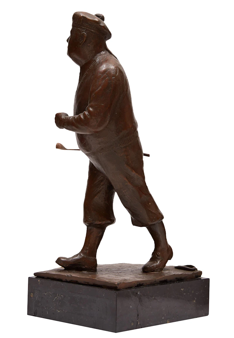 William Hodd McElcheran, Golfer, bronze, 1983 - view 3