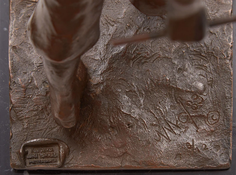 William Hodd McElcheran, Golfer, bronze, 1983 - view 5