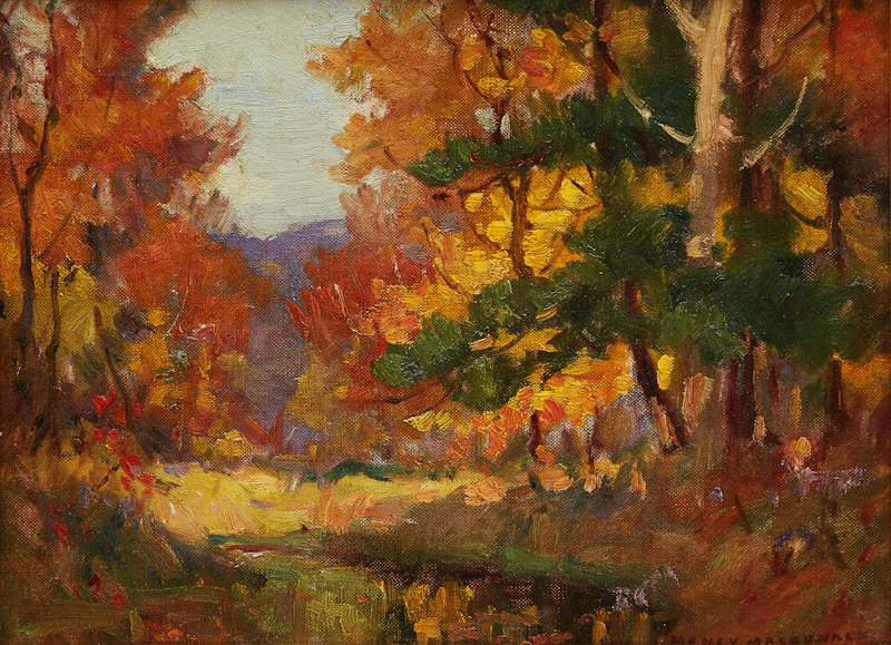 Manly Edward MacDonald, Autumn View, oil on canvas board - view 1