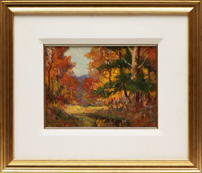 Manly Edward MacDonald, Autumn View, oil on canvas board - view 2