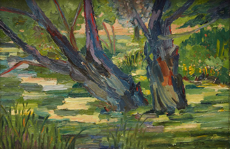 Forest Interior by Mary Heister Reid