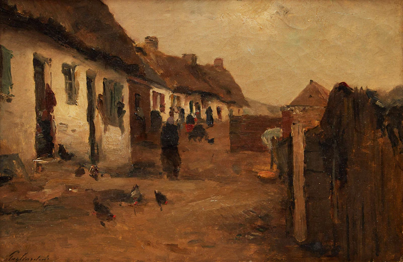 Provincial Afternoon  by Julien Gustave Gagliardini