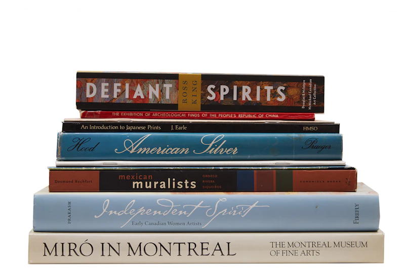 Selection of Ten Books and Exhibition Catalogues by Books and Reference