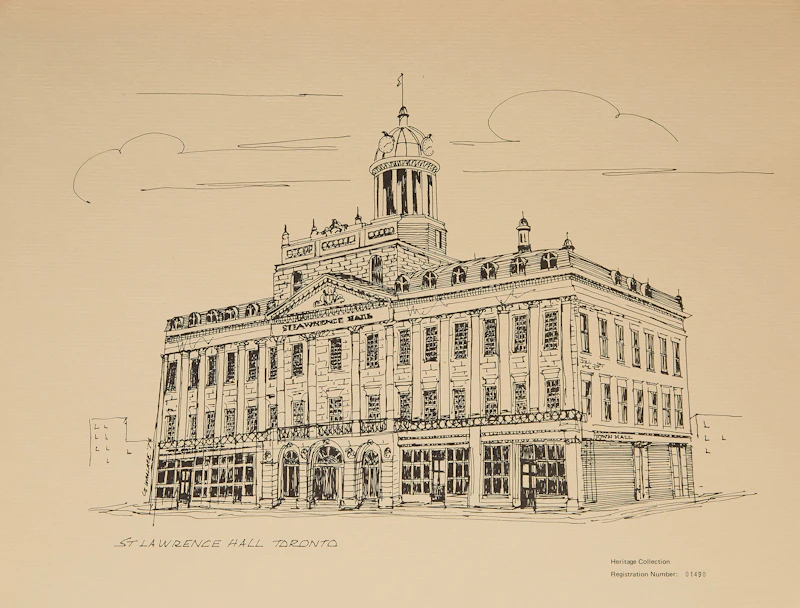 20th Century Canadian School, Sketches of Old Toronto, five photo-reproductions - view 5