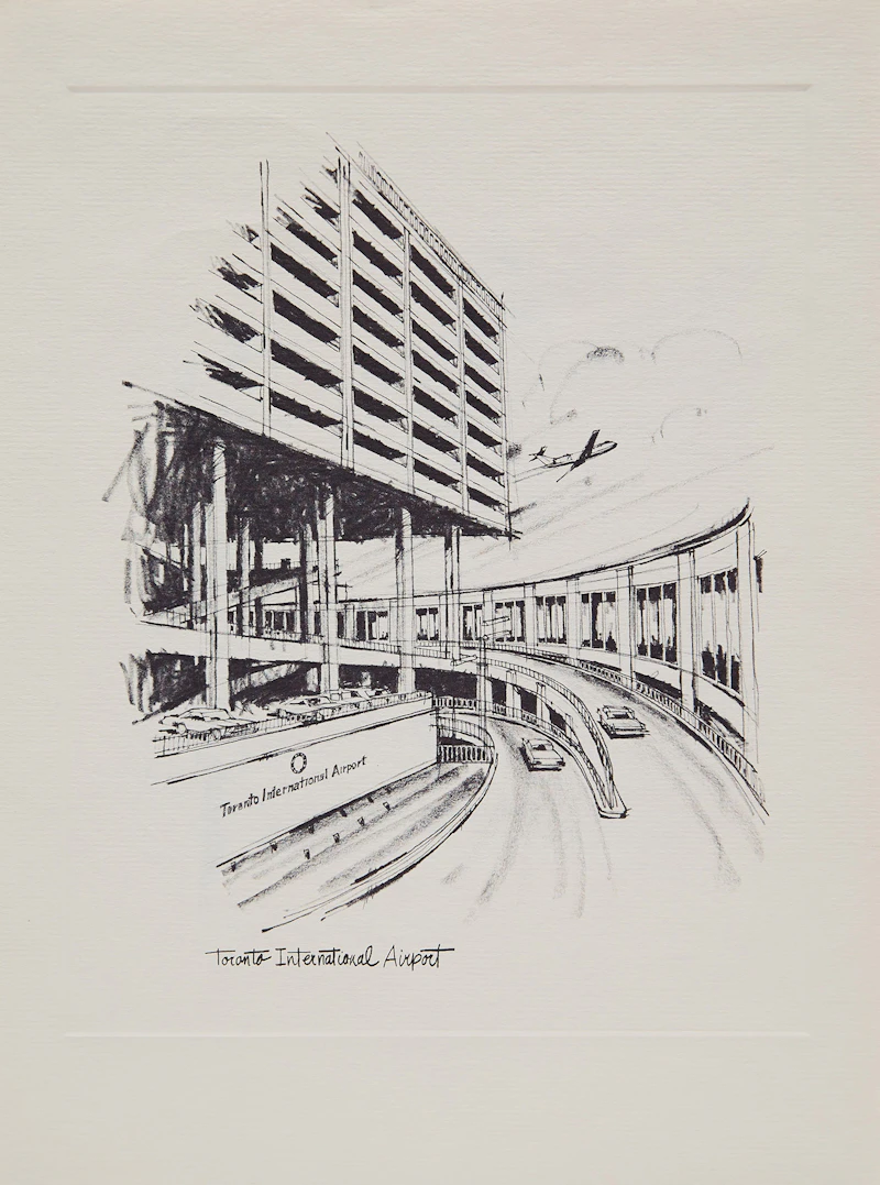 Roy Hewetson, The CKFM Print Collection: Sketches of Toronto, 12 screenprints, circa 1969 - view 3