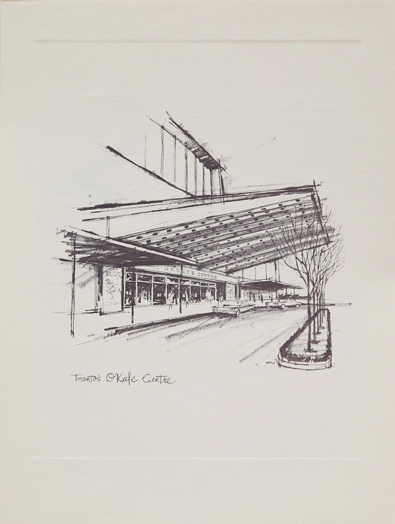Roy Hewetson, The CKFM Print Collection: Sketches of Toronto, 12 screenprints, circa 1969 - view 17