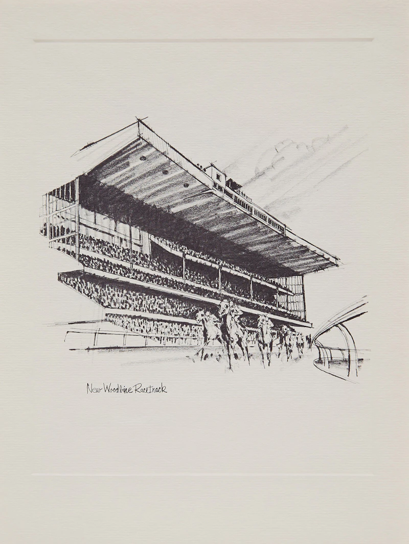 Roy Hewetson, The CKFM Print Collection: Sketches of Toronto, 12 screenprints, circa 1969 - view 19