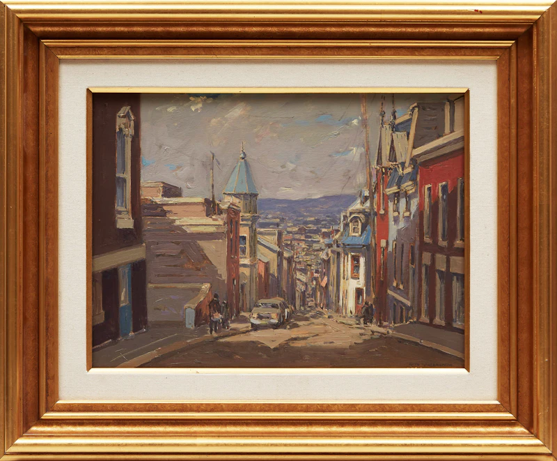 Arto Yuzbasiyan, Quebec City, oil on board, 2003 - view 3