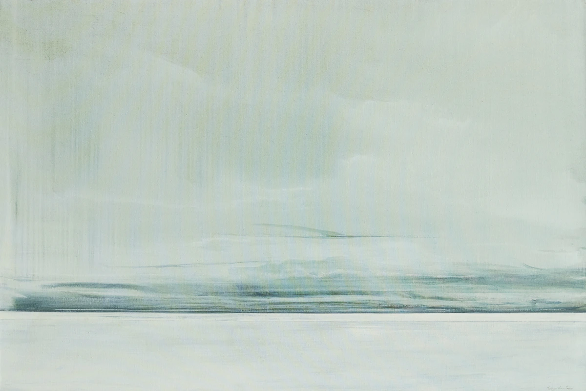 Geoffrey David Armstrong, Cloud Break, acrylic on canvas, 1978