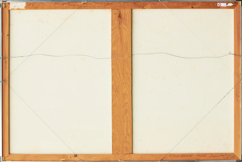 Geoffrey David Armstrong, Cloud Break, acrylic on canvas, 1978 - view 3