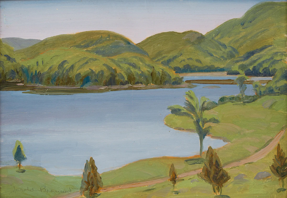 Thomas Harold Beament, Otter Lake, oil on panel