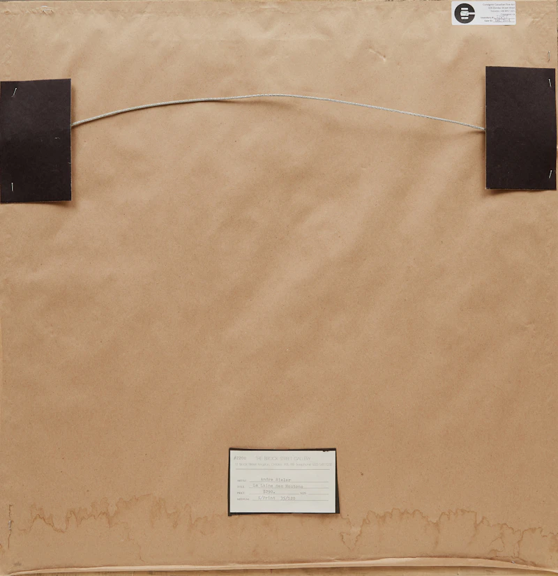 André Charles Biéler, La Laine des Moutons, serigraph, 1979 - view 3