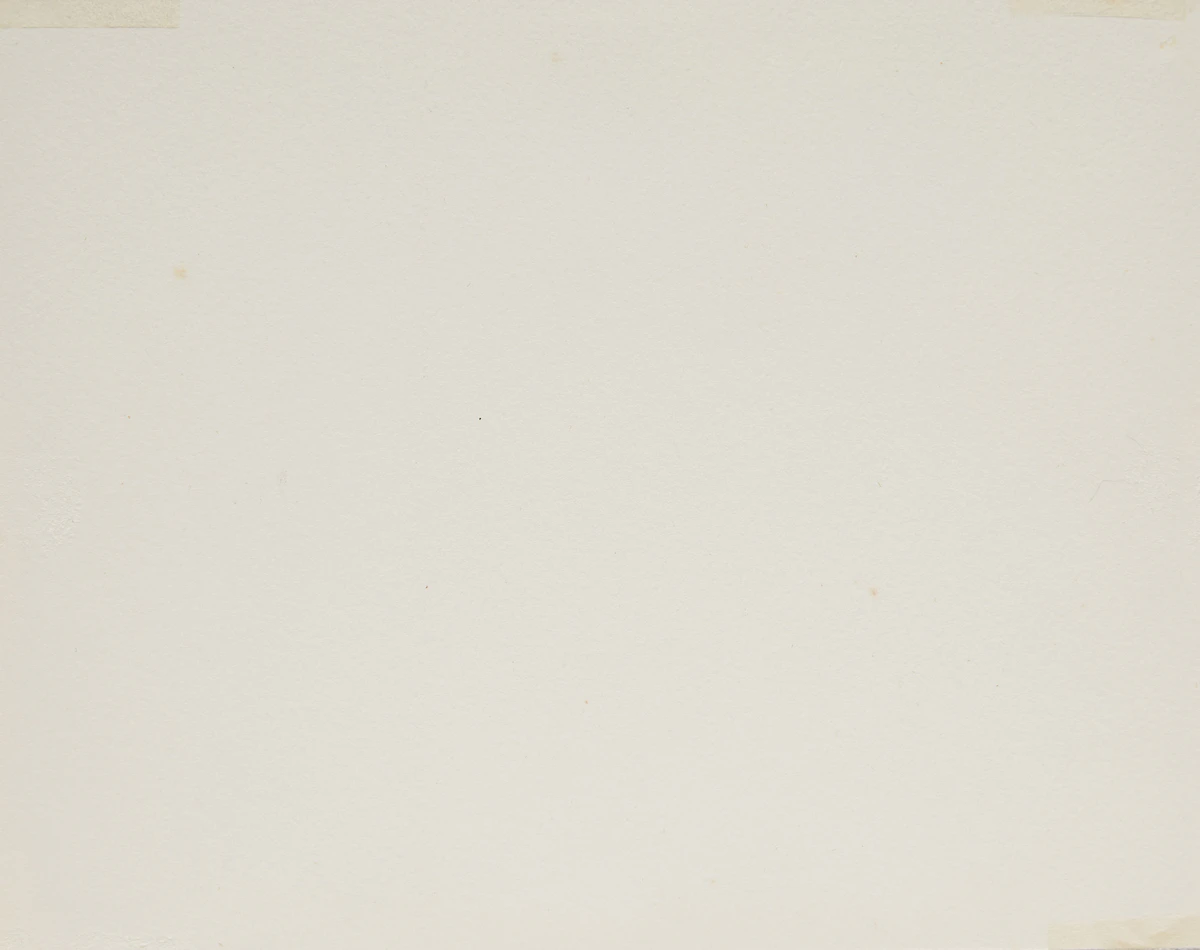 Toni Onley, Villa Fiesole, graphite on paper, 1972