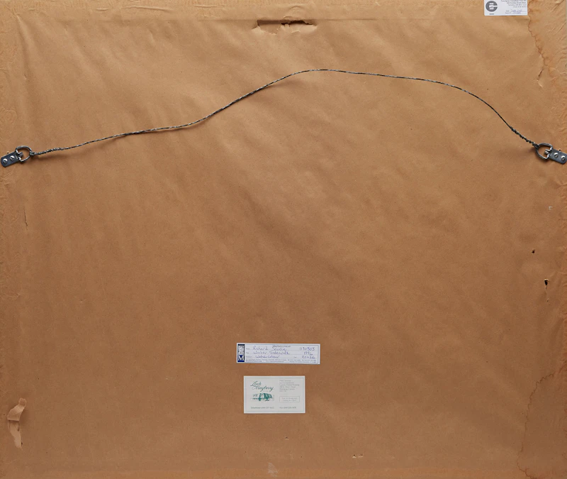 Richard Savoie, Winter Sidewalk, watercolour, 1996 - view 3