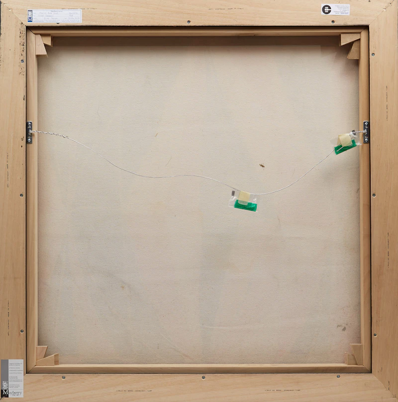 Marian Mildred Dale Scott, Untitled Geometric, oil on canvas - view 3