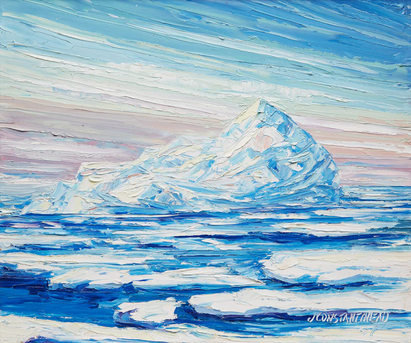 Jean Constantineau, Un glacier