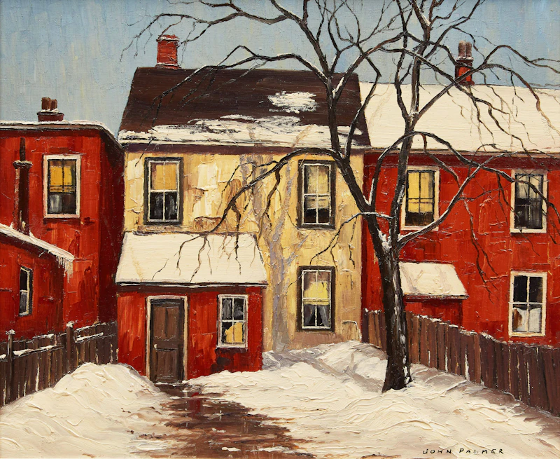 Thoreau MacDonald, 109 Yonge Street, Thornhill (with two additional works of art), three works of art - view 6
