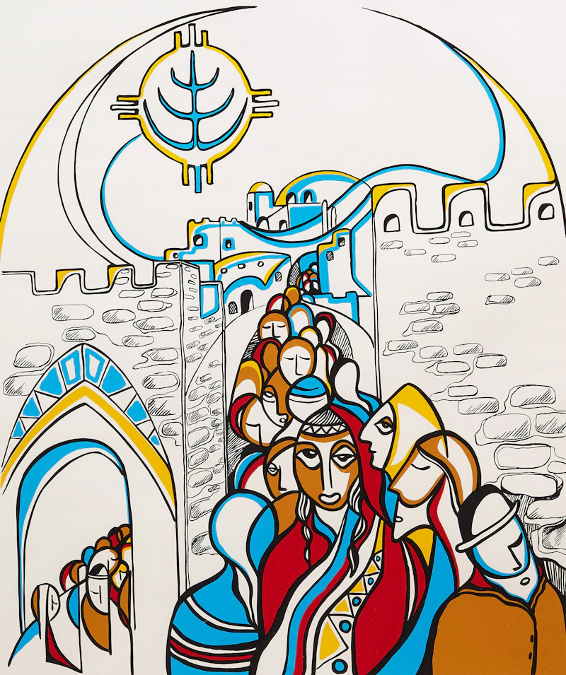 Daphne Odjig, Jaffa Gate
