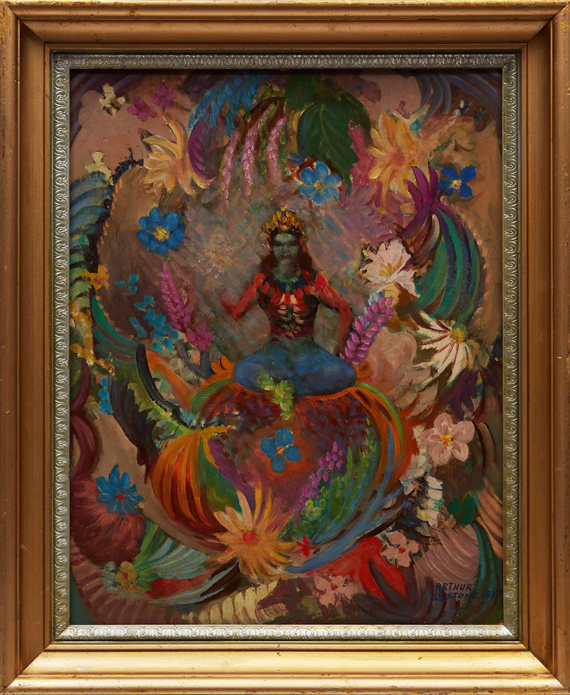 Arthur Lidstone, Still Life, oil on board, 1967 - view 2