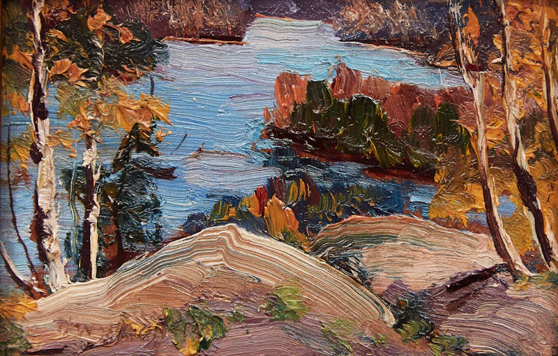 Herbert William Wagner, 4 Miniature Rural Scenes, four oils on board - view 7