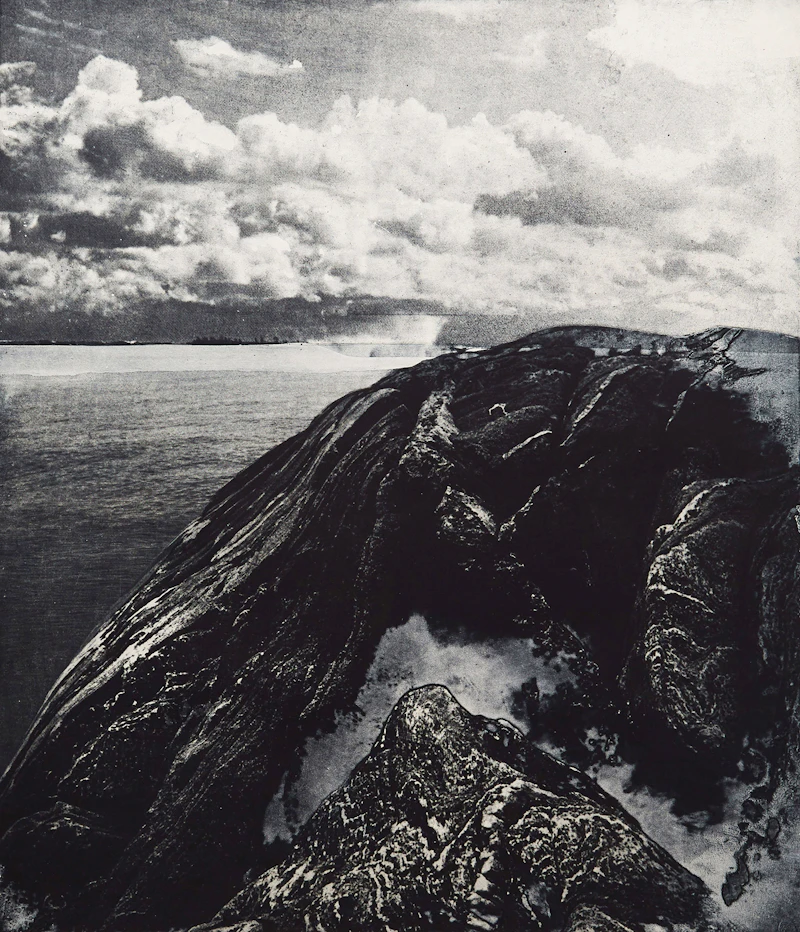 Edward John Bartram, Island Southern Rock, photo etching and aquatint - view 1