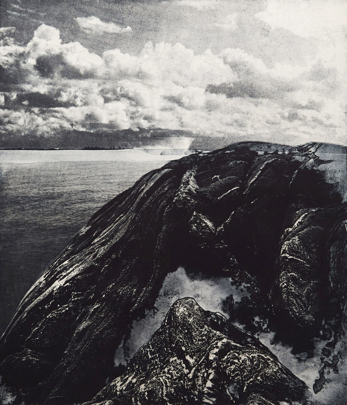 Edward John Bartram, Island Southern Rock, photo etching and aquatint
