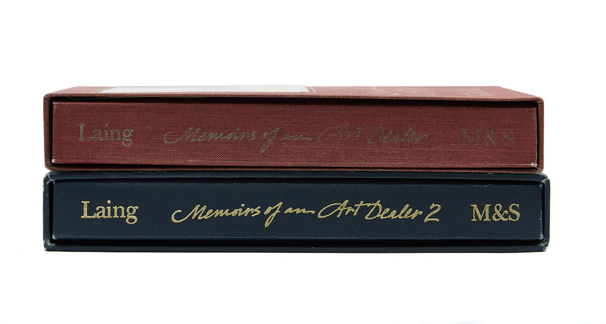 G. Blair Laing, Memoirs of an Art Dealer, volumes 1 and 2, two books