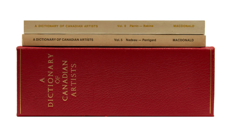 A Dictionary of Canadian Artists Volumes 1-6 by Books and Reference