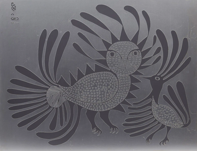 Talking Birds by Kenojuak Ashevak