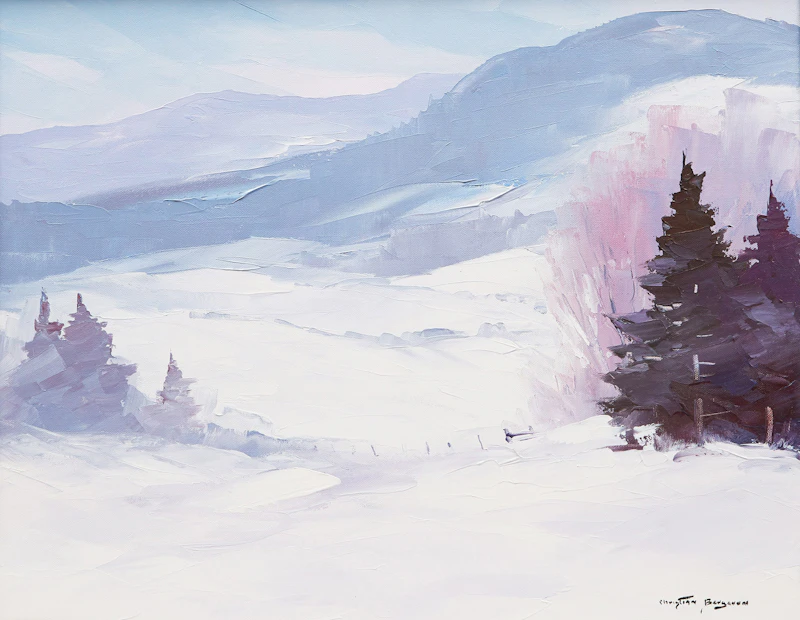Christian Bergeron, Les Laurentides enneigés