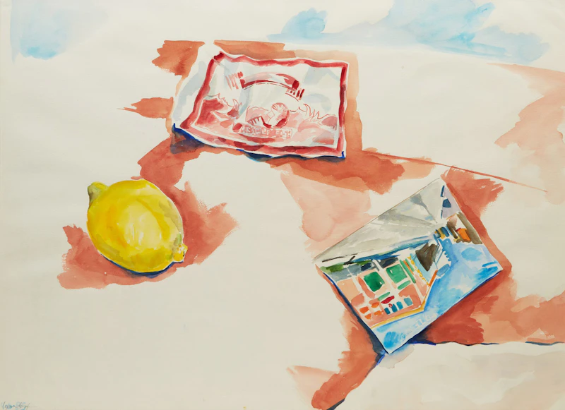 Lynn Donoghue, Still Life with Lemon