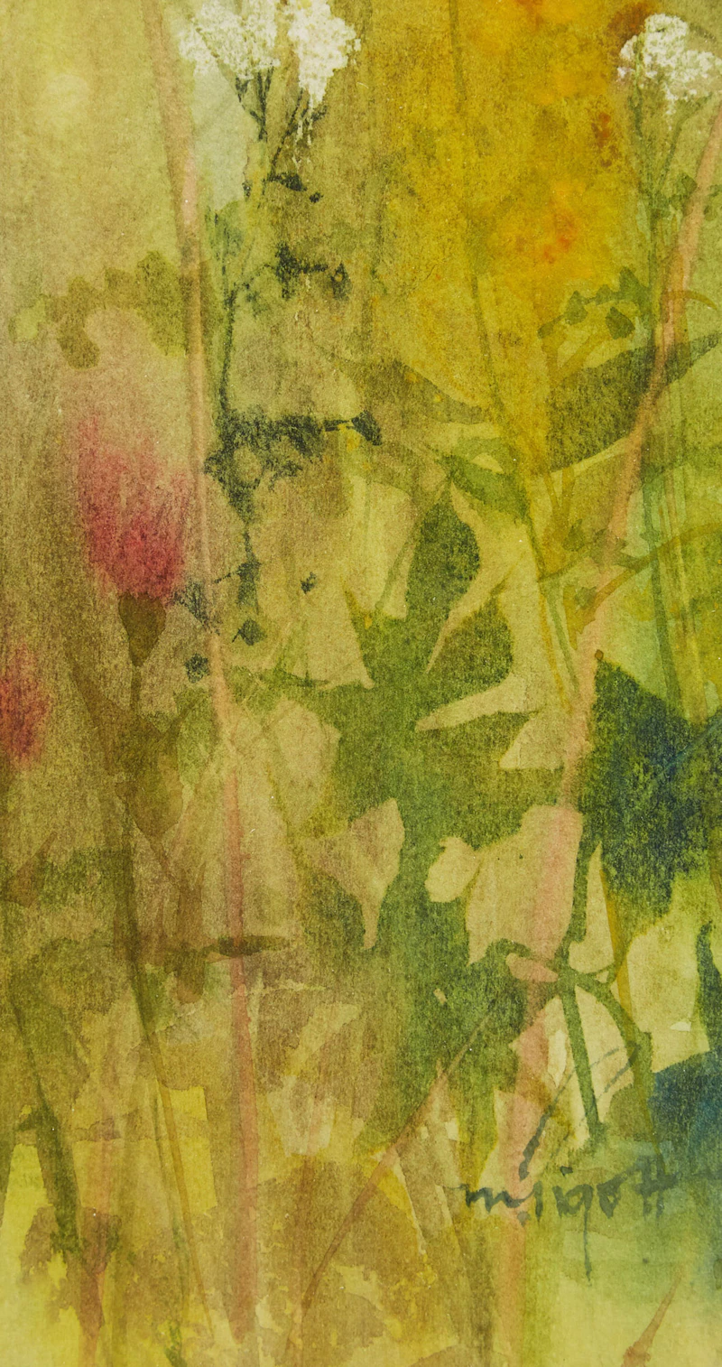 Marjorie Pigott, Three Florals , three watercolours - view 5