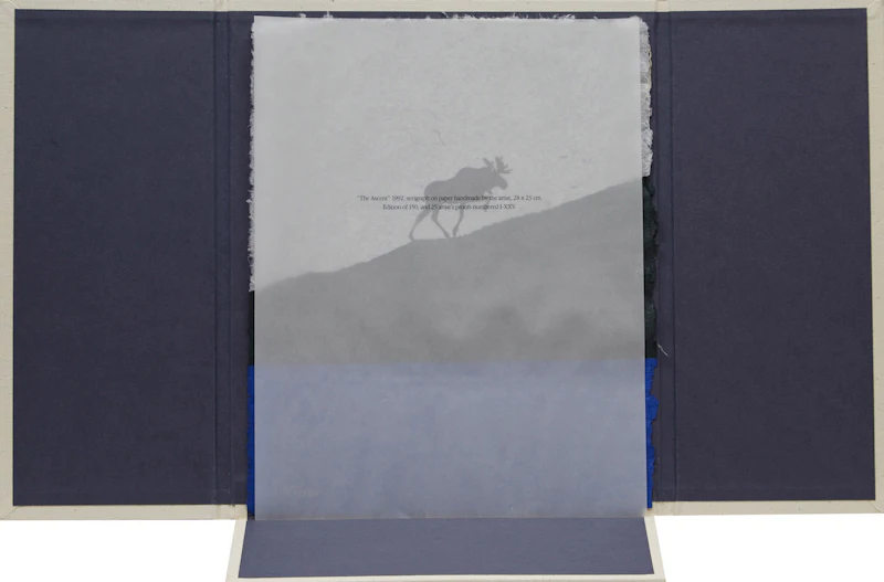 Charles Pachter, The Ascent, serigraph on artist-made paper, 1992 - view 2