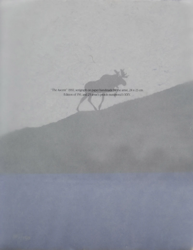 Charles Pachter, The Ascent, serigraph on artist-made paper, 1992 - view 3