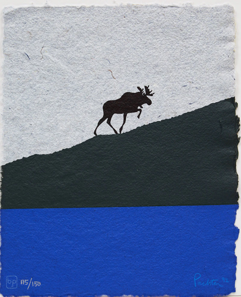Charles Pachter, The Ascent, serigraph on artist-made paper, 1992 - view 5