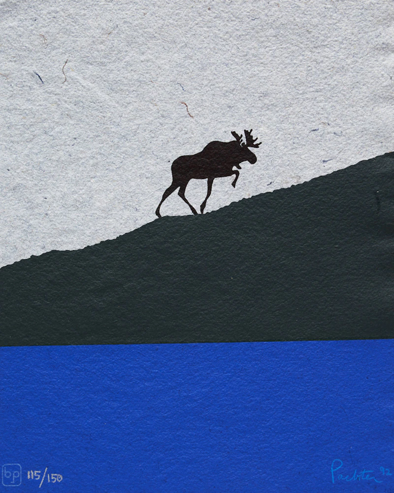 Charles Pachter, The Ascent, serigraph on artist-made paper, 1992 - view 7