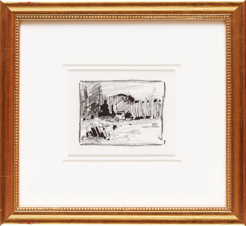 Bruno Côté, Quebec landscape studies, two sketches on paper - view 2