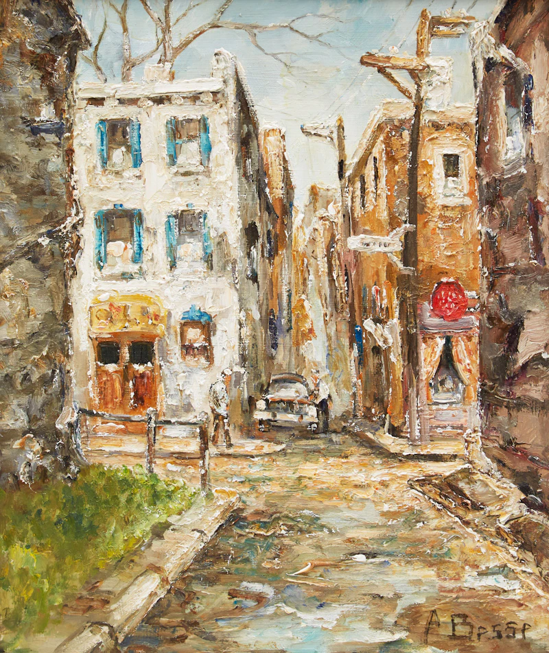 Andre Besse, Une ruelle, Montréal