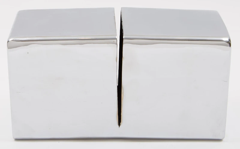 Kosso Eloul, Untitled, chromed steel sculpture, circa 1968 - view 4