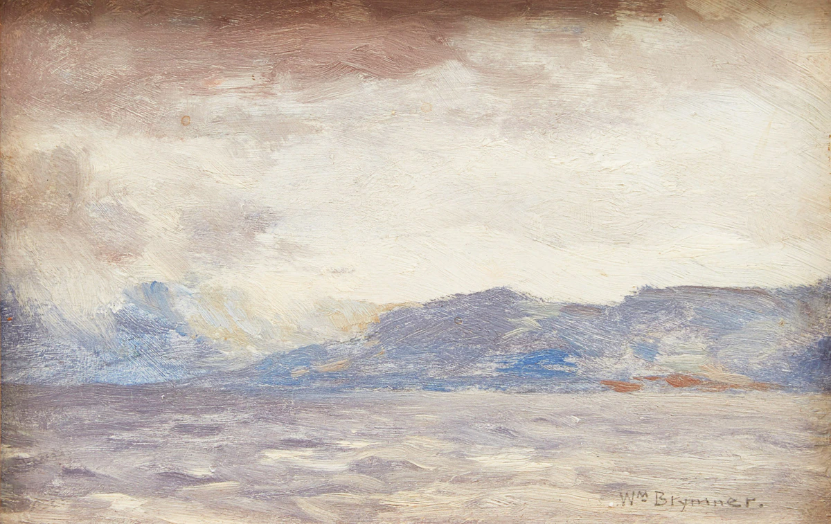 William Brymner, The Cape Breton Coast, oil on board