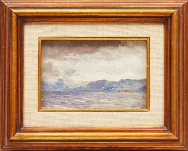 William Brymner, The Cape Breton Coast, oil on board - view 2
